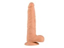 Dildo Alive Long John telovej farby 23,5 cm