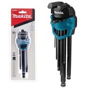 Sada 9 ks imbusových kľúčov 1,5-10mm Makita B-65894