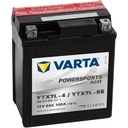 VARTA YTX7L-BS YTX7L-4 MOTOCYKLOVÁ BATÉRIA 12V 6Ah 100A AGM NOVÝ MODEL