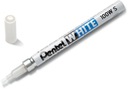 Pentel X100W-S farebný popisovač okrúhly 2mm biely