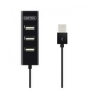 Unitek Y-2140 USB hub 4x USB 2.0 mini čierny