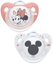 Nuk cumlík 2 ks. Minnie 6-18m. disney