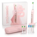 Smilesonic UP Pink - Sonická zubná kefka so 6 koncami