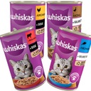 Whiskas Mix of Flavors Mokré krmivo pre mačky pre dospelých 24x400g Whiskas Plechovky 9,6kg