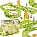 RACE TRACK MEGA SET XXL DINOSAUR DINO PARK AUTO VIANOČNÝ DARČEK 197 EL