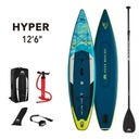 Pumpová SUP doska. Aqua Marina HYPER 12' 6 + pádlo