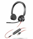 Slúchadlá Plantronics Blackwire 3325-M Jack+ USB-A