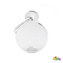 MyFamily Basic CIRCLE adresná karta Chromed Small