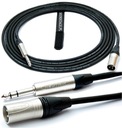 JACK XLR 10M kábel pre štúdiové monitory