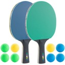 SÚPRAVA NA STOLNÝ TENIS PING PONG JOOLA COLORATO 2 RAKETY 8 LOPTIEK