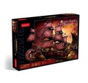 3D PUZZLE PLACHETNICA VERZIA KRÁĽOVNEJ ANNE ANNE'S REVENGE VÝROČNÁ VERZIA