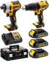 Combo 2 BL DeWalt DCK2060S3T 3x1,5Ah DCD778+DCF787