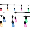 Záhradná girlanda PARTY NEON multicolor 10LED 36V DC sieť 760cm