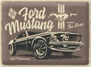 Darčekový plagát na tabuľu 30x40 cm Ford Mustang