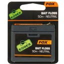 Niť na kaprové proteínové guľôčkové nástrahy Fox Edges Bait Floss Neutral 50m