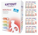 Kattovit Feline Diet Niere Renal Mix príchutí 12x85g