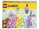 LEGO Classic Kreatívna hra s pastelovými kockami