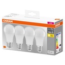 Sada 4x E27 LED žiarovka 10W 2700K 1055lm Osram