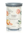 Pohárová sviečka White Smrek & Grapefruit Yankee Candle Signature 2 knôty