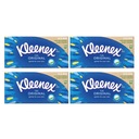 4x KLEENEX Original obrúsky 3-vrstvové 100% celulóza 72 ks