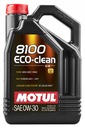 Motorový olej MOTUL 8100 Eco-Clean C2 0w30 5L