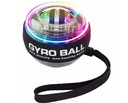 GYRO LOPTA LED GYRO LOPTA NA CVIČENIE ČIERNA