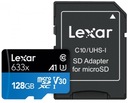 Lexar 128GB microSDXC High-Performance 633x UHS-I