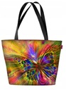 VEĽKÁ dámska kabelka - shopper bag - taška cez rameno - Holi Butterfly