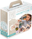 Magnetické drevené kocky BASIC NATURAL