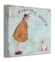 Obraz na plátne Forever Loved Sam Toft 30x30 cm