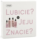 ZIAJA JEJU SET PINK Sprchový gél + hmla + šampón + kondicionér