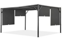 TERASOVÁ PERGOLA 3x4 ZÁHRADNÝ ALtánok OCELOVÁ GARROW