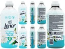 3x AKVIDENT LÁTKY LENOR LIMETOVÁ BLOSSOMSEA SOĽ 1200 ML