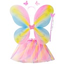 FAREBNÝ BOTTERFLY BOTTERFLY outfit FAIRY wings TUTU