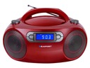 Blaupunkt BB18 boombox, FM, CD/MP3/USB/AUX, červený