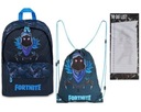 Fortnite Veľký školský batoh formátu A4 Calego + Školská taška na topánky, outfit + notebook