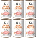 Brit Mono Protein Morčacie 6 x 400 g