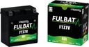 Fulbat FTZ7V YTZ7V YTX5L-BS gélová gélová batéria 12V 6,8Ah 105A VYLEPŠENÉ