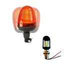 VÝSTRAŽNÉ SVETLO KOHÚT LED FLEX 12/24V + PIN