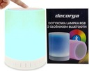 NOČNÁ LAMPA RGBW REPRODUKTOR DO SYNOVEJ IZBY