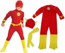 OUTFIT FLASH SUPERHERO MASKA 122/128