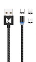 MAGNETICKÝ KÁBEL 3v1 microUSB / Lightning / typ C