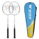 Bedmintonový set WISH: 2x raketa AlumTec + obal na zips s opaskom