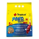 TROPICAL Pond Pellet Mix M krmivo pre ryby 5l