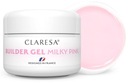 CLARESA BUILDER GEL CLEAR MILKY RUŽOVÝ STAVEBNÝ GÉL