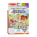 PAW Patrol Flip Flap opakovane použiteľné nálepky Missions