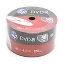 Značkové disky HP DVD-R 4,7GB 16x 50ks kvalita!!!