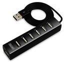 USB hub Unitek Y-2160 7xUSB 2.0 čierny