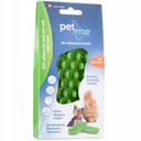 Pet+Me Soft Silicone Brush Green - silikónová kefka pre malé zvieratá