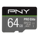 Pamäťová karta PNY microSDXC PRO Elite 64GB 100MB/s